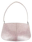 Thumbnail: LOUIS VUITTON Epi Leather Demi-Lune Pochette Bag Lilac Baguette Matte Hardware