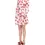Miniatura: LIBERTINE Bisou Printed Belted Kate Shirtdress Large White Red Lips NWT