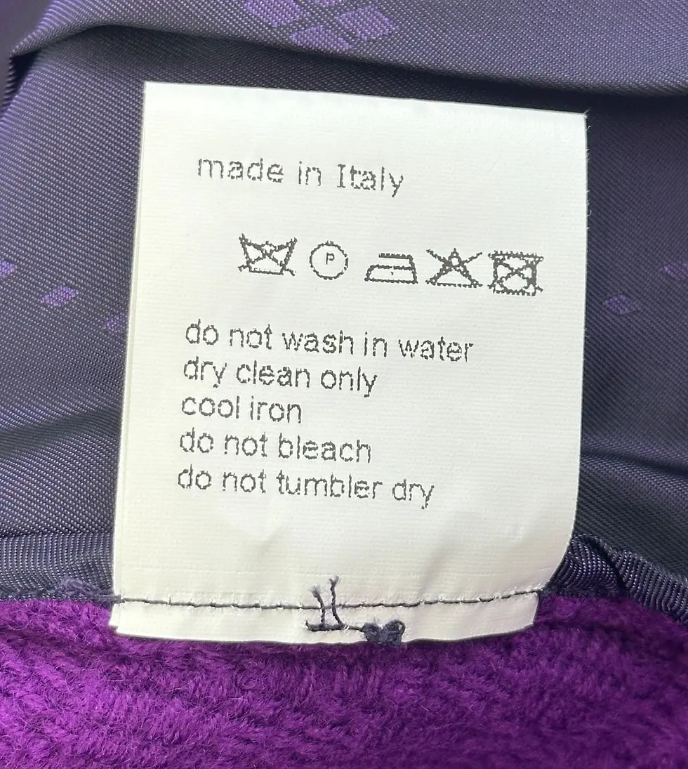 Thumbnail: BALLANTYNE Wool Jacket Blazer 42 6 Medium Purple Single Breasted Pockets NEW
