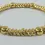 Miniatura: ST. JOHN 22K Yellow Gold Plated Round Wave Choker Necklace Signed