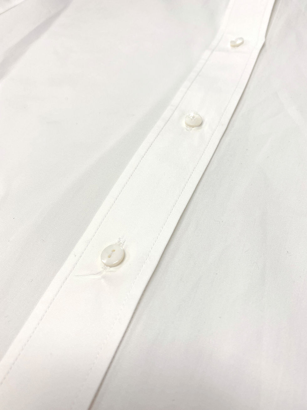 縮圖：MAX MARA White Button Up M Embellished Cuff Cotton Shirt 14