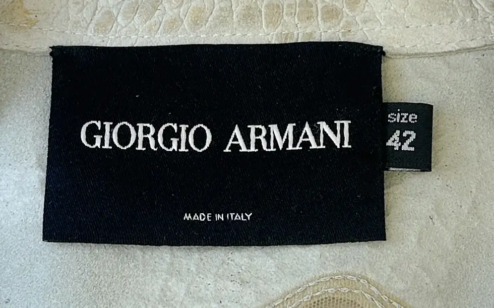 Hình thu nhỏ: GIORGIO ARMANI Goat Leather Suede Rose Jacket 42 6 Mint Bronze Metallic