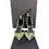 Hình thu nhỏ: BRIAN ATWOOD Mercada Leather Pumps 7.5 Metallic Snake Embossed Studded