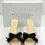 Miniatura: BEAUTIISOLES  Robyn Shreiber Elena Mule Kitten Heels 8 Taupe Black Bow