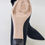 Hình thu nhỏ: MIU MIU Fabric Sock Boots 37.5 Black Pointed Toe Logo Square Heel