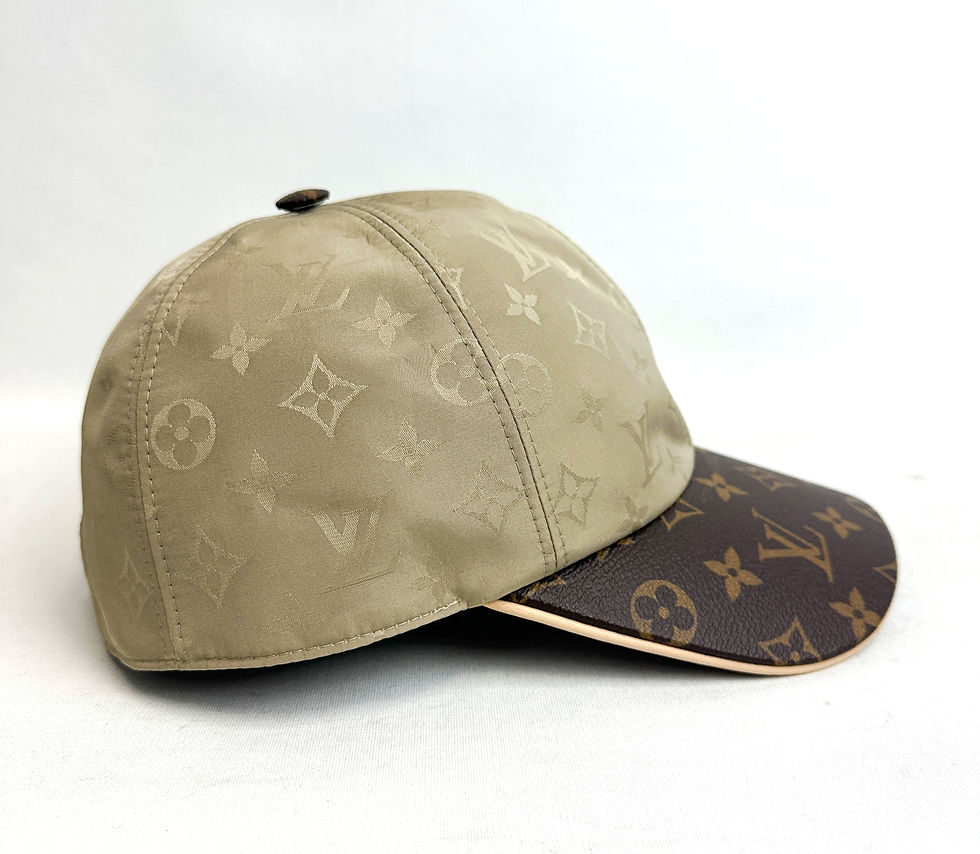 Thumbnail: LOUIS VUITTON Beige Monogram Get Ready Cap Large Unisex M76505