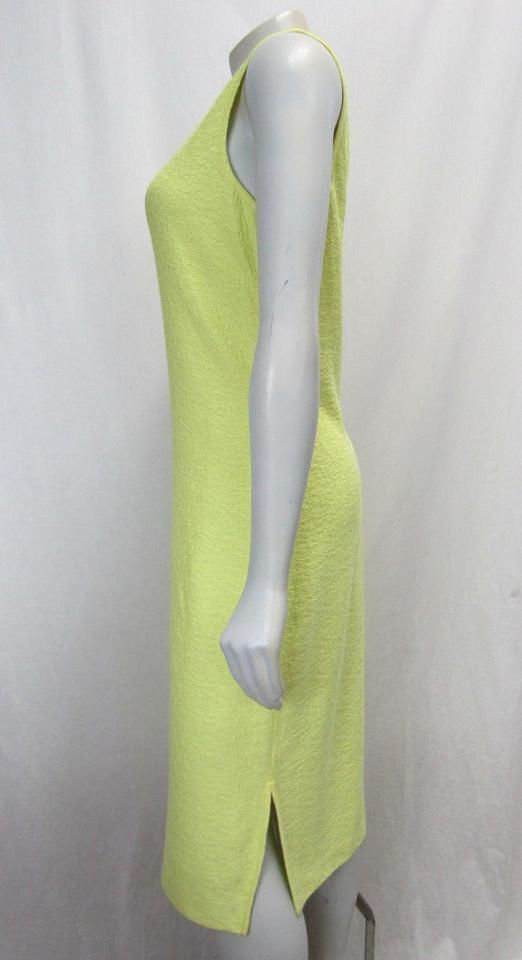 縮圖：ST. JOHN Yellow Citron Hannah Knit Sheath Dress 10
