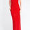 縮圖：GRAYSE Kelly & Marie Red Met Gala Resin Stone Back Slit Long Maxi Dress XS 2