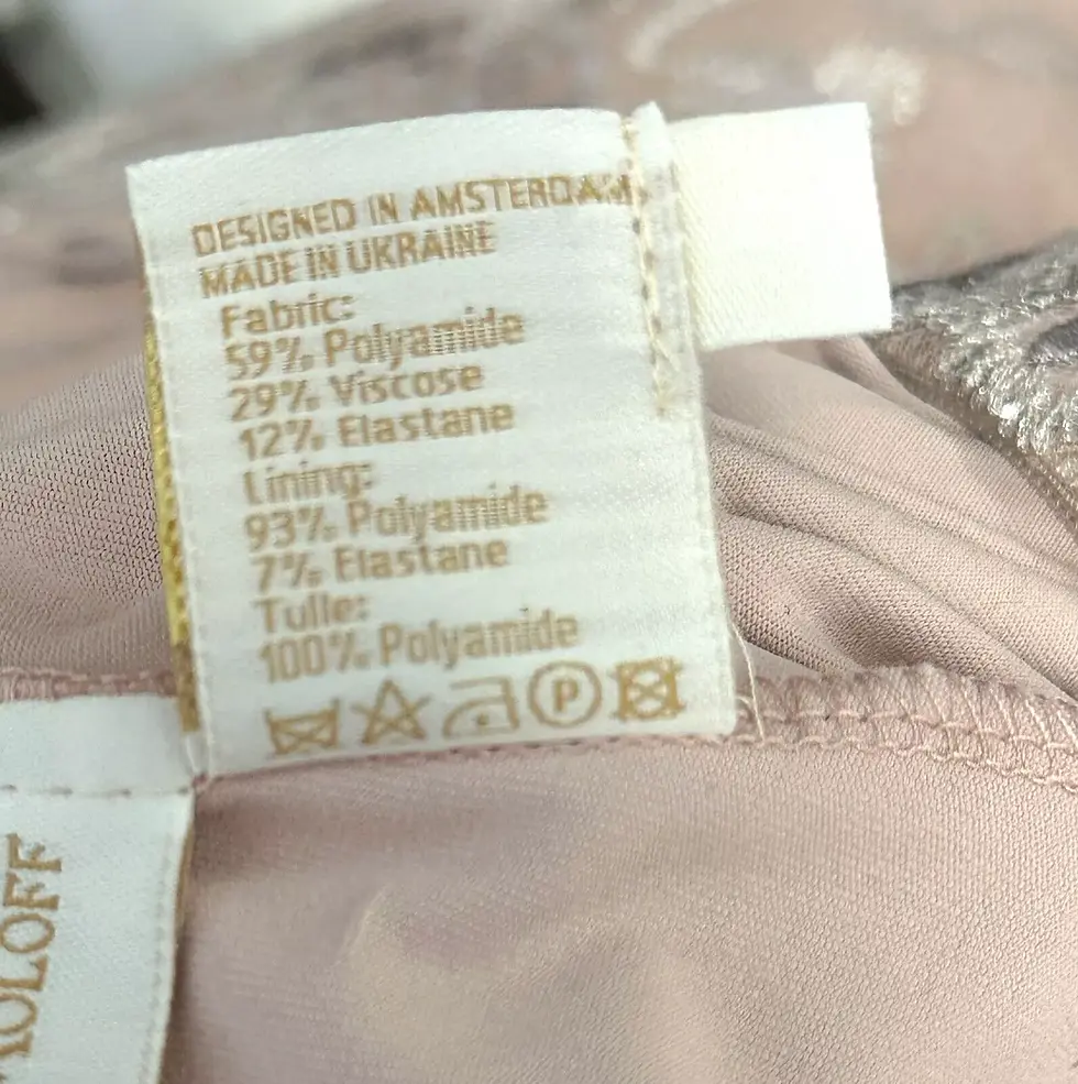 Miniatura: OLVI'S Haute Couture Lace Romantic A-Line Midi Dress 4 8 Pink Mauve OY9338