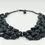 Hình thu nhỏ: KATE SPADE New York Plaza Athenee Collar Necklace Black faceted Resin 12K Plated