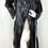 Thumbnail: YVES SAINT LAURENT PVC Faux Leather Double Breasted Trench Coat 44 12 Black