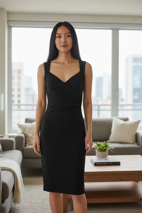 RED VALENTINO Draped Lace Back Dress Small Black Sleeveless Cowl Neckline 4 NEW | Bellissima Boutique RED VALENTINO Draped Lace Back Dress Small Black Sleeveless Cowl Neckline 4 NEW | Bellissima Boutique