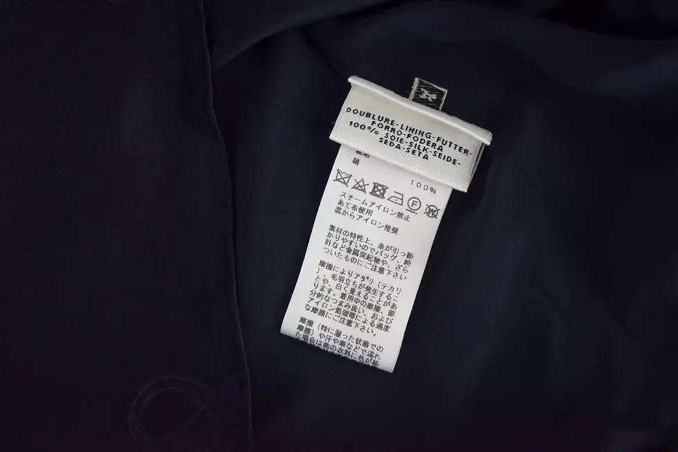 Thumbnail: HERMES Women Silk Tank Top 34 2 US Black Embroidered Knot Pattern Design RARE