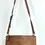Hình thu nhỏ: MARNI Leather Bandoleer Double Pocket 2-in-1 Crossbody Bag Small Brown Gold RARE