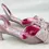 Miniatura: JIMMY CHOO Brook 50 Slingback Pumps 39.5 Rosemix Fabric Embellished Bow 9.5