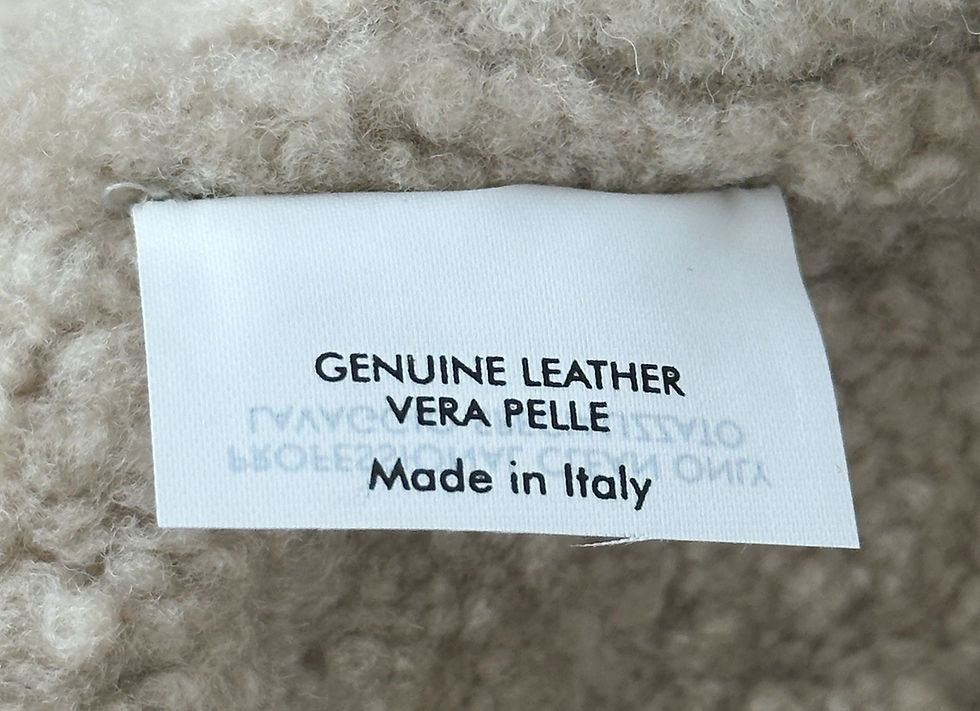 Thumbnail: YSL YVES SAINT LAURENT Suede Jacket 38 6 Beige Red White Stripes Leather NEW