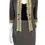 Thumbnail: ST. JOHN Couture 2PCS Knit Jacket Skirt 4 Black Natural Raffia Trim