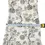 縮圖：Vintage CHANEL Silk Dress 38 FR White Black Spring 2001 Floral US 6 Embroidered