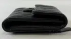 縮圖：CHANEL So Black Lambskin Leather Quilted Flap Wallet Small CC Logo Folder