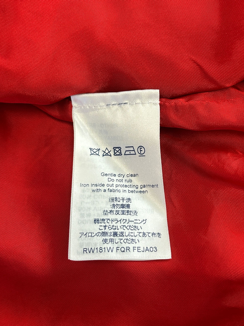Miniatura: LOUIS VUITTON Monogram Cotton Bomber Jacket 34 2 US White Red Black SS 2018