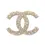 Hình thu nhỏ: NWT CHANEL CC Faux Pearl Brooch Pin Large Gold Oversized Autumn 2009 RARE