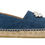 Thumbnail: MIU MIU Blue Denim Crystal Embellished Espadrilles Flats 35 5