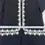 Miniatura: ST. JOHN Collection Santana Knit Jacket 6 Black White Embroidered Trim