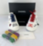 Hình thu nhỏ: CHANEL X Pharrell Williams Low Top Sneakers 40.5 White Multi 9.5 Lace Up
