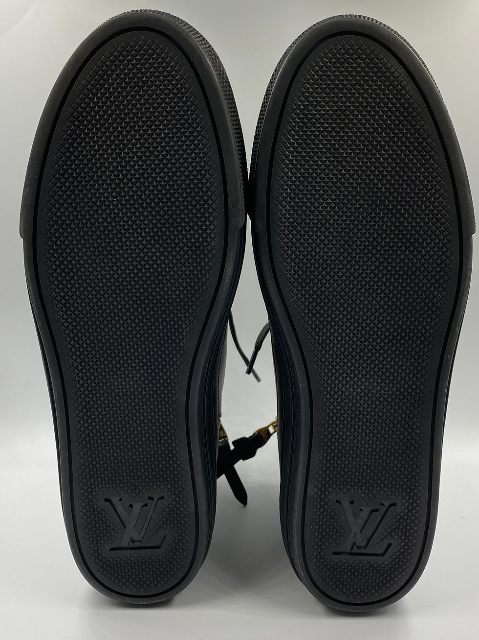 Hình thu nhỏ: LOUIS VUITTON Black Stellar Sneakers 39.5 Ankle Boots 9.5 Monogram LV 1A87UI NEW
