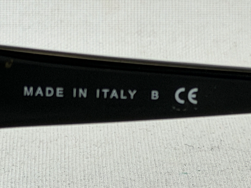 Miniatura: CHANEL Round Sunglasses Black Quilted Frame Gray Lens Silver CC Logo 56-17-135