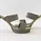 Thumbnail: GUCCI Sandals Heels 37.5 Military Green Bamboo Buckle Open Toe 7.5 Logo Trim