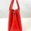 Miniatura: NEW KATE SPADE Serena Saffiano Zip Up Handbag Red Orange Gold Cow Leather Coral