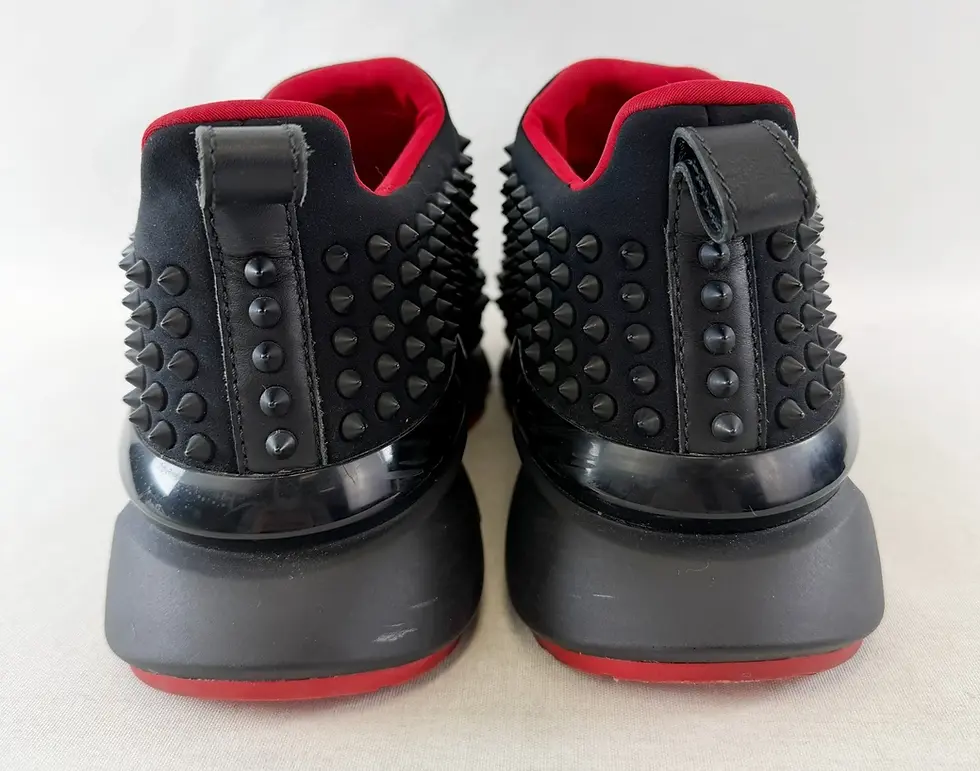 Thumbnail: CHRISTIAN LOUBOUTIN Men Spike Sock Neoprene Donna Men Sneakers 42 9 Black