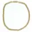 Miniatura: GIVENCHY Gold Plated Curb Chain Link Necklace GG Clasp 1980s 25"