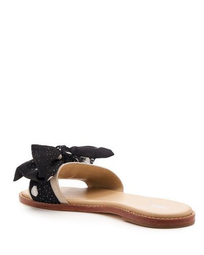 Miniatura: BOTKIER Zahara Dot Print Scarf Bow Slides 8