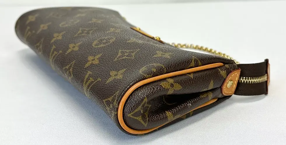 Hình thu nhỏ: LOUIS VUITTON Monogram Canvas Eva Pochette Shoulder Bag S Brown M95567