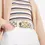 Miniatura: LOUIS VUITTON Damier Azur Canvas LV Initiales 40mm Belt 95/38 Check M9609
