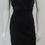 Miniatura: CHANEL Black Knit Cashmere Sleeveless V Neckline Dress 40 8