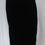 縮圖：YSL SAINT LAURENT Rive Gauche Black Velvet Straight Skirt Pockets Small 4 6