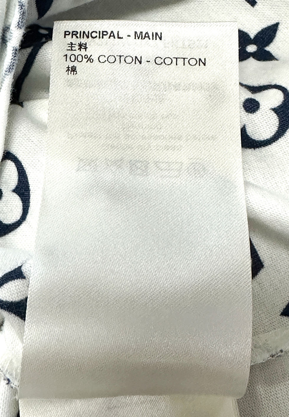 Hình thu nhỏ: LOUIS VUITTON White Navy LV Monogram Escale Printed T-Shirt Small 2022 1A8QDI S