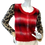 Thumbnail: Nº21 Numero Ventuno Wool Mohair Sweater Cardigan 42 Red Medium Plaid Leopard