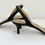 縮圖：AQUAZZURA So Nude 50 mm Leather Slingback Kitten Sandals 39 Black 9 Open Toe