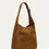 縮圖：YSL YVES SAINT LAURENT LE 5 A 7 Hobo Shoulder Bag Small Caramel Cognac Suede NEW