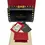 Miniatura: NWT VALENTINO GARAVANI Rockstud Spike Alcove Hook Clutch Strap Black Crossbody
