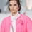 Hình thu nhỏ: CHANEL Denim Long Jacket 36 4 Neon Pink Button Pocket Camellia Flowers 2021