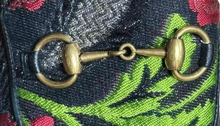 縮圖：GUCCI Jordaan Floral Embroidered Brocade Horsebit Black Slip On Loafers EU 36 6