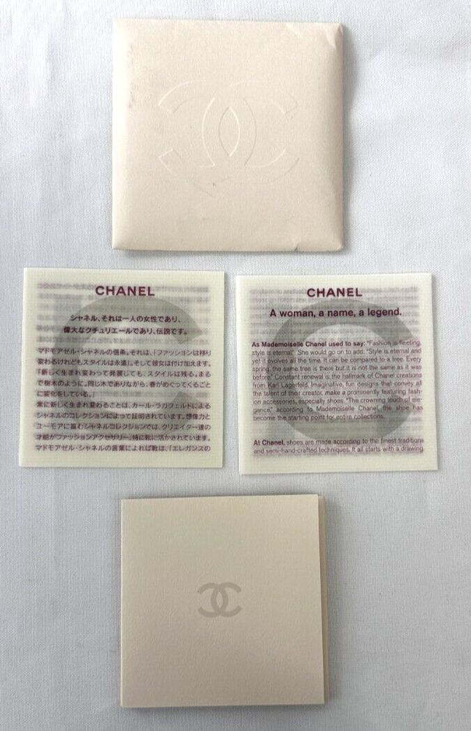 Thumbnail: CHANEL Leather PVC Ballet Flats 38 Black Cap Toe Interlocking CC Logo Clear