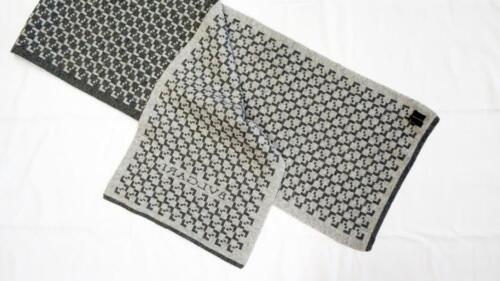 Miniatura: NEW BVLGARI 2-Tone Cashmere Beige Reversible Scarf