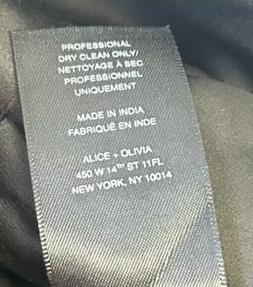 Thumbnail: ALICE + OLIVIA Kidman Sequin Beaded Cropped Jacket Medium Brown Floral M 8 10