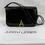 縮圖：JUDITH LEIBER Shoulder Bag Small Black Leather Gold Hardware Onyx Lock